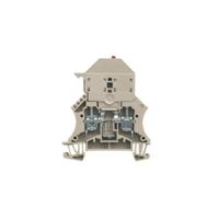 Weidmüller 1119840000 Zekering-serieklem Schroeven Donkerbeige 10 stuk(s) - thumbnail