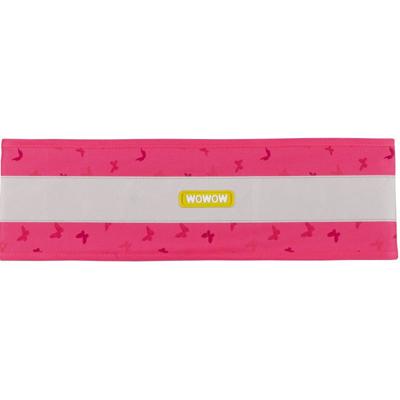 Wowow reflectieband Nutty Wrap 95 cm polyester roze