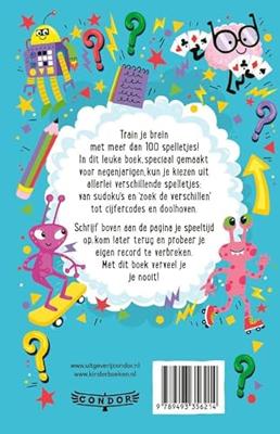 WPG Uitgevers Braingames voor 9-jarigen spelletjesboek