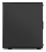 NOX Xtreme Products Hummer IOTA - Semi-Tower ATX | M-ATX | ITX bevat 4 x 120 mm ARGB-ventilatoren, voorkant van mesh, zijkant van gehard glas, USB 3.0, 330 mm GPU-ondersteuning, magneetfilter - thumbnail