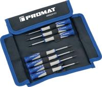 Promat/Tecwerk Set precisieschroevendraaiers | 7-delig | 7 delig | TORX® - 4000828151 - thumbnail