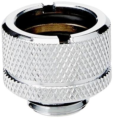 Thermaltake Pacific G1/4 PETG Tube 5/8” (16mm) OD Adapter - Chrome Waterkoelingfitting Thermaltake Pacific G1/4 PETG Tube 5/8” (16mm) OD Adapter - Chrome Waterkoelingfitting