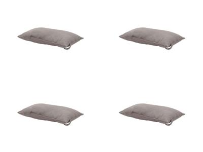 Universeel hoofdkussen ca. 24x40 cm Panama taupe (4 stuks) Madison - Madison