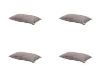 Universeel hoofdkussen ca. 24x40 cm Panama taupe (4 stuks) Madison - Madison - thumbnail