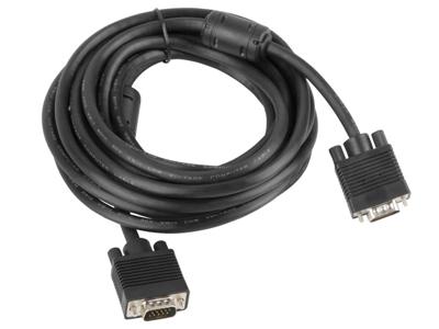 VGA-kabel Lanberg CA-VGAC-10CC-0050-B Zwart 5 m