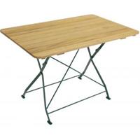 Tuintafel hout inklapbaar Bad Tolz - groen frame - thumbnail