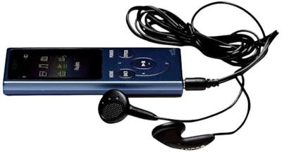Sony NW-E394, Walkman 8Gb (Opslag Van Foto'S, Fm-Radio-Functie), Blauw