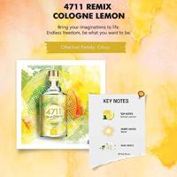 4711 Acqua Colonia Lemon & Ginger Spray 170 ml Eau de Cologne Heren - thumbnail