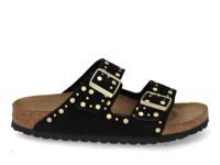 Birkenstock sandalen Arizona Rivet Suede 1030348 black - thumbnail