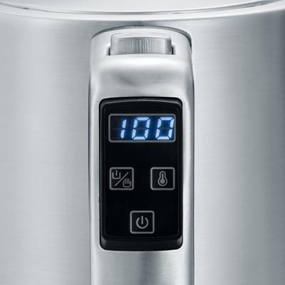 Severin wk3418 waterkoker 1.7l 3000w rvs/zwart