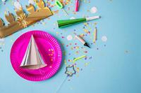 Folat BV Neon kaarsjes, 24st. - thumbnail