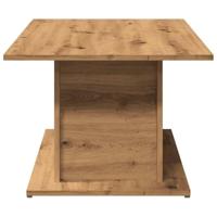 Salontafel 102x55,5x40 cm bewerkt hout artisanaal eikenkleur - thumbnail