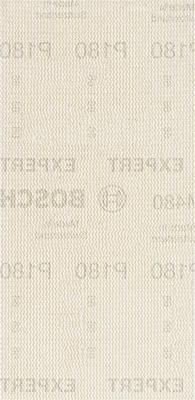 Bosch Accessories EXPERT M480 2608900747 Schuurnet voor vlakschuurmachine Ongeperforeerd Korrelgrootte (num) 180 (l x b) 186 mm x 93 mm 10 stuk(s)