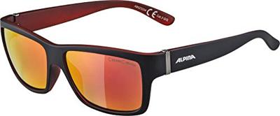 Olympic Sportswear Alpina sports bril kacey zwart/rood