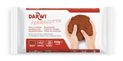 Darwi boetseerpasta Terracotta, pak van 500 g