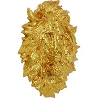Kare Wanddecoratie Lion Head Gold 90x100cm - thumbnail
