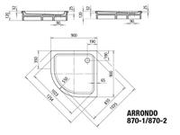 Ideal Standard Douchebak Ultra Flat Solid Vierkant - 80x80x3 cm - thumbnail