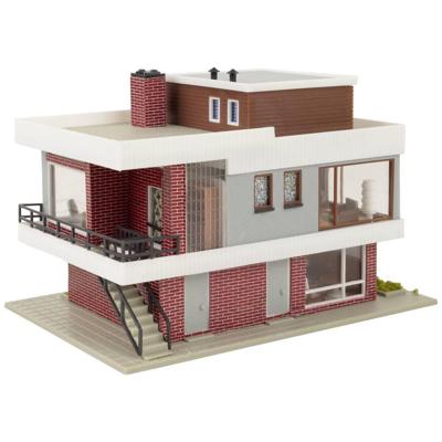 Faller 109257 H0 B-257 modern huis met plat dak Faller 109257 H0 B-257 modern huis met plat dak