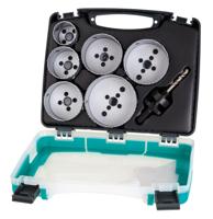 Wolfcraft 5423000 Gatenzaagset 8-delig 40 mm, 54 mm, 65 mm, 68 mm, 74 mm, 86 mm 1 set(s) - thumbnail