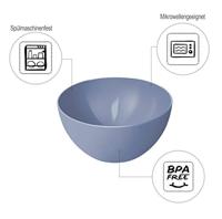 Rotho Caruba Schaal M 22.5 cm 3L Horizon Blauw - thumbnail