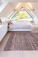 Louis de Poortere - 9112 Antiquarian Kelim Agdal Brown - 170x240 cm Vintage Vloerkleed - thumbnail