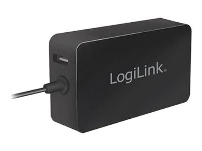 LogiLink PA0197 oplader voor mobiele apparatuur Laptop, Universeel Zwart AC Binnen