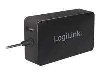 LogiLink PA0197 oplader voor mobiele apparatuur Laptop, Universeel Zwart AC Binnen - thumbnail