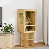 Terrarium Bruin 50 x 50 x 80 cm OSB - thumbnail