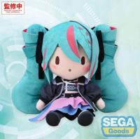 Character Vocal Series 01: Hatsune Miku Fuwa Petit Plush Figure Hatsune Miku Punk! M 22 cm - thumbnail
