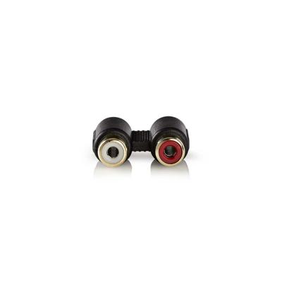 Stereo Audioadapter | 2x RCA female - 2x RCA female