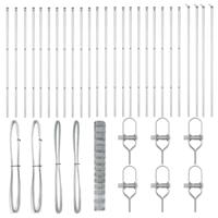 Weidehekwerk Zilver 50 x 1.4 m Gegalvaniseerd staal - thumbnail