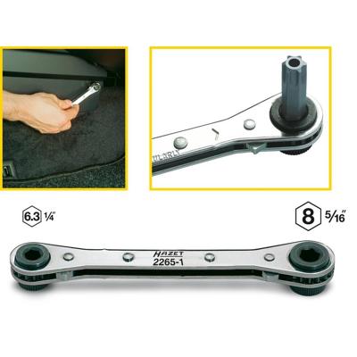 Hazet 2265-1 Bitratel 1/4 (6.3 mm), 5/16 (8 mm) 140 mm
