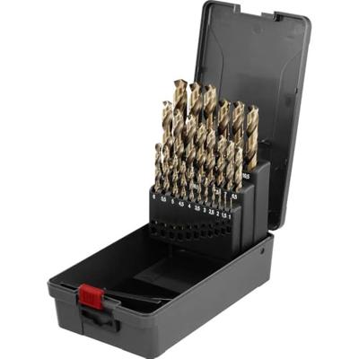 TOOLCRAFT TO-9913152 HSS-Co 5 Metaal-spiraalboorset DIN 338 Cilinderschacht 1 set(s)