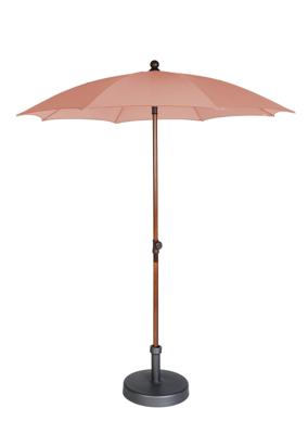 Stokparasol Olivia 200/8/33/36 wood lantana Max&Luuk - Max luuk