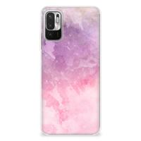Hoesje maken Xiaomi Redmi Note 10/10T 5G | Poco M3 Pro Pink Purple Paint - thumbnail