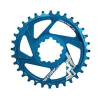 Miche kettingblad 11v 32t xm sr blauw aluminium - thumbnail