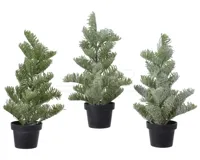 Kerstboompje Groen 30cm Assorti 1st - thumbnail