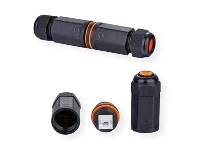 VALUE RJ-45 koppelstuk, afgeschermd, Cat.6A (Class EA), Outdoor/Industrial, zwart VALUE RJ-45 koppelstuk, afgeschermd, Cat.6A (Class EA), Outdoor/Industrial, zwart