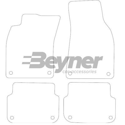 Automatten passend voor Audi A6 2004-2007 4-delig BL1021724