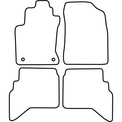 Automatten passend voor Daihatsu Terios 2010- TMDA521