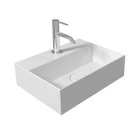 Salenzi Fontein Spy 40x30 cm Mat Wit - thumbnail