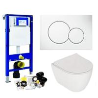 Geberit UP320 Toiletset set64 Plieger Lima met Sigma Drukplaat - thumbnail