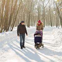 Baby Voetenzak Gevoerd Antraciet 93x56cm - thumbnail