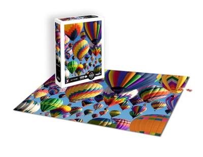 Puzzel - SENTOSPHERE - Calypto - 1000 stukjes - Heteluchtballonnen - Zijdezachte afwerking - Geschikt voor kinderen vanaf 9 jaar