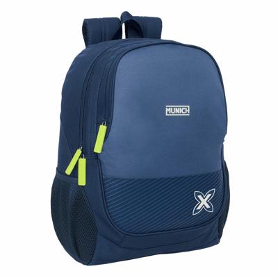 Schoolrugzak Munich Blue indigo 32 x 44 x 16 cm