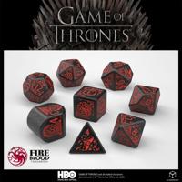 Game of Thrones Dice Set Targaryen (8) - thumbnail