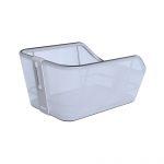 Basil cento tech fiber wsl - fietsmand - achterop - ice blauw zilver