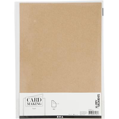 Creativ Company Papier naturel a4 120gr, 20st. Creativ Company Papier naturel a4 120gr, 20st.