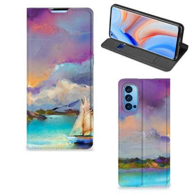 Bookcase OPPO Reno4 Pro 5G Boat Bookcase OPPO Reno4 Pro 5G Boat