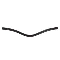 Budget Rider Frontriem Lak 12mm bruin maat:full - thumbnail